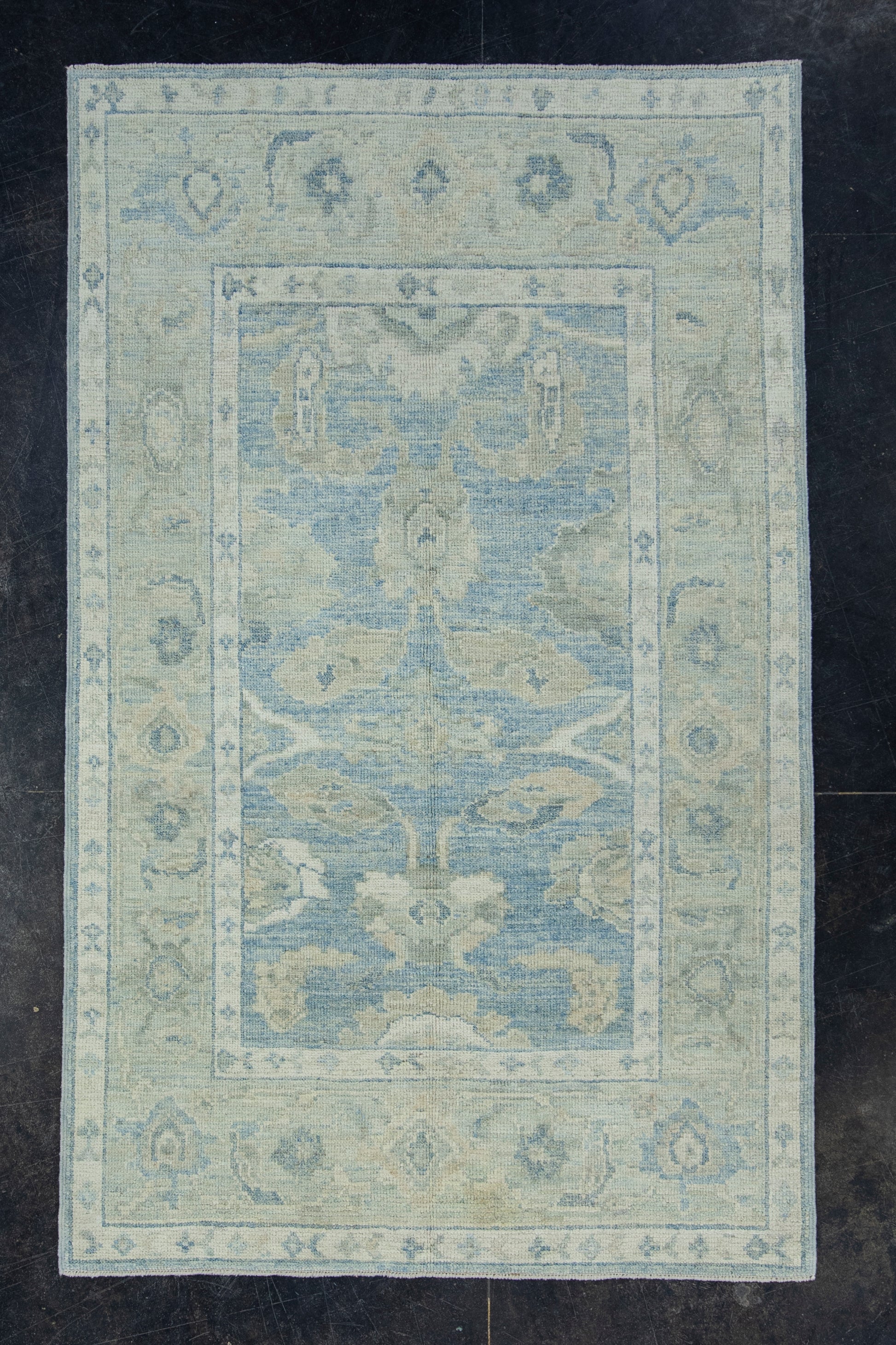 Turkish Oushak Rug 4' x 6'5" #17829
