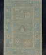 Turkish Oushak Rug 3'10" x 5'9" #17248