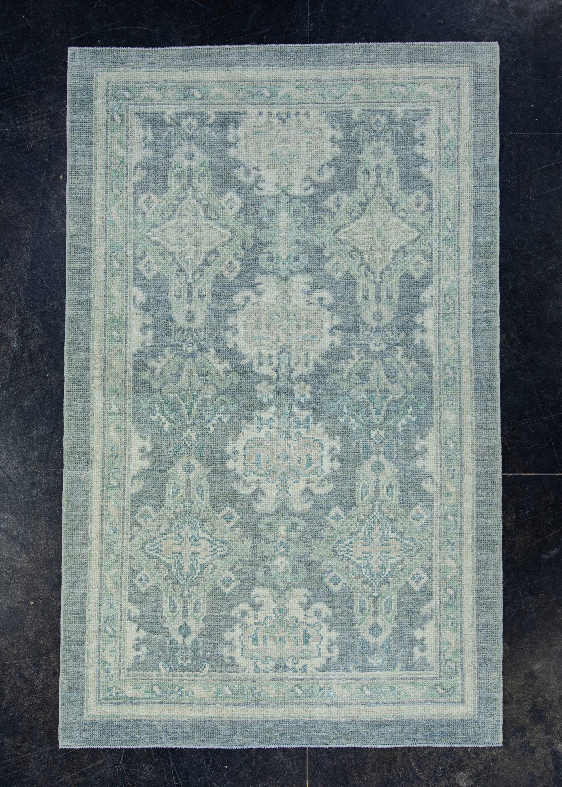 Turkish Oushak Rug 3'10" x 6'1" #17556