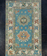 Turkish Oushak Rug 3'8" x 5'10" #17445
