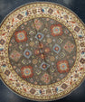 Oriental Hand Knotted Round Rug 9' x 9'1" #17102