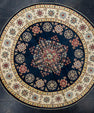 Oriental Hand Knotted Round Rug 8' x 8' #17101