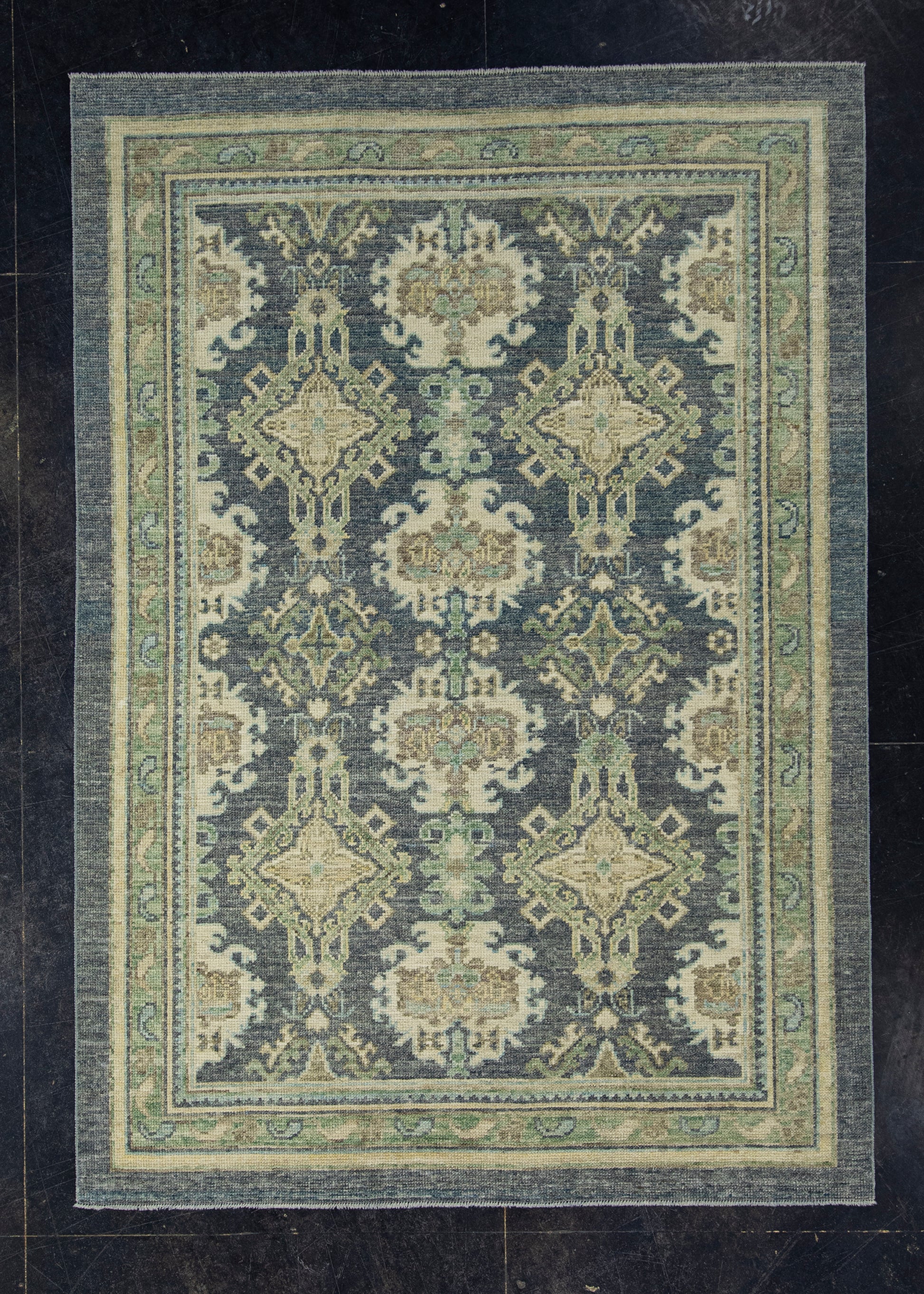 Turkish Oushak Rug 4'11" x 7' #17342