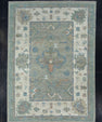 Turkish Oushak Rug 5' x 6'11" #17885
