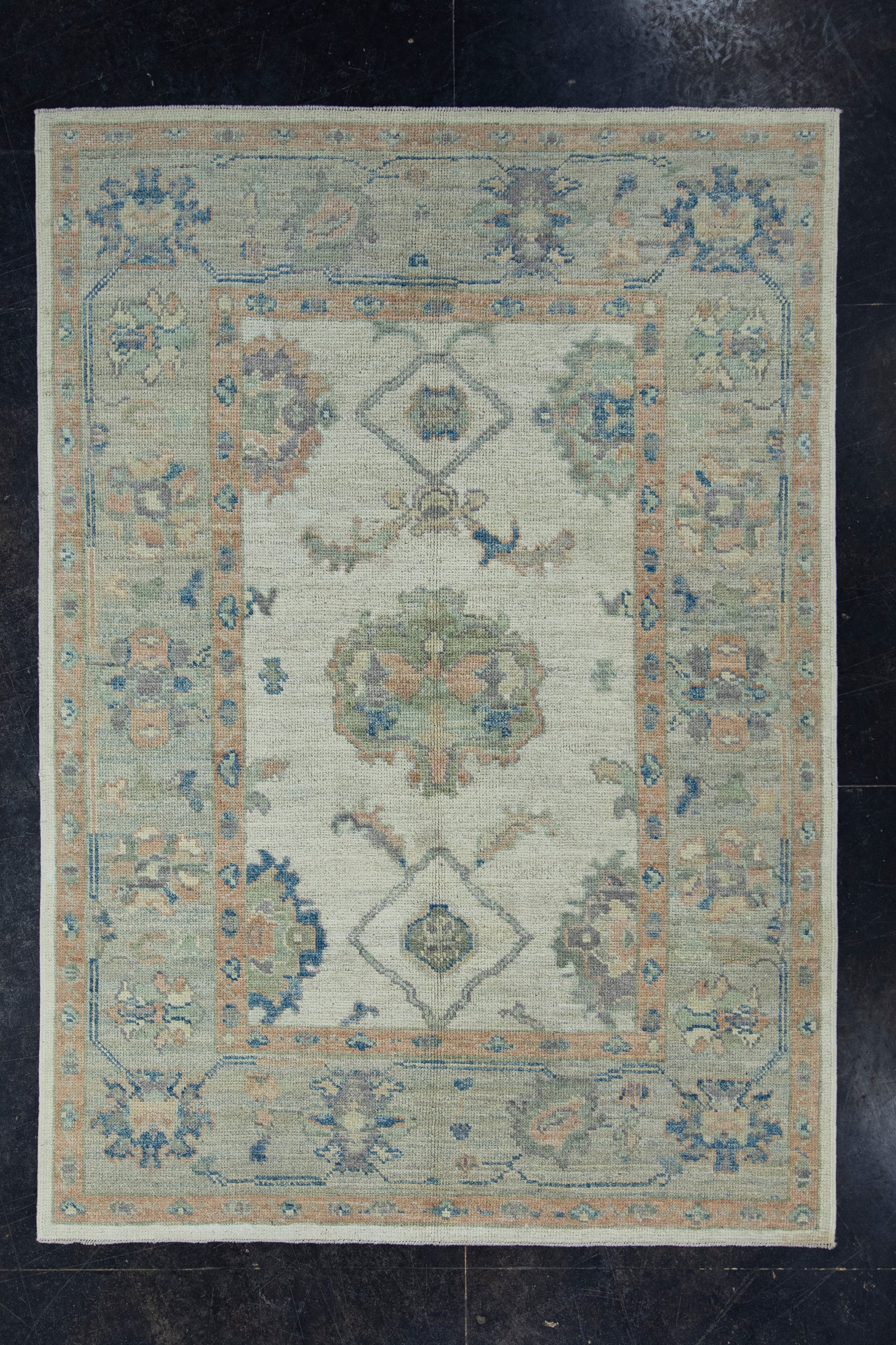 Turkish Oushak Rug 5' x 7'1" #17751