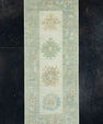 Turkish Oushak Runner Rug 2'9" x 6'8" #17525