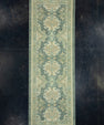Turkish Oushak Runner Rug 2'10" x 8' #17528
