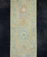 Turkish Oushak Runner Rug 2'11" x 6'7" #17541
