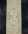 Turkish Oushak Runner Rug 3'1" x 7'5" #17500