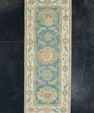 Turkish Oushak Runner Rug 2'3" x 5'9" #17255