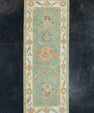 Turkish Oushak Runner Rug 2'3" x 5'11" #17506