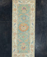 Turkish Oushak Runner Rug 2'3" x 5'8" #17258