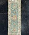 Turkish Oushak Runner Rug 2'1" x 5'11" #17277