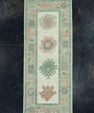 Turkish Oushak Runner Rug 2'9" x 6'8" #17545