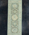 Turkish Oushak Runner Rug 2'6" x 6'7" #17546