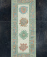 Turkish Oushak Runner Rug 2'8" x 6'6" #17486