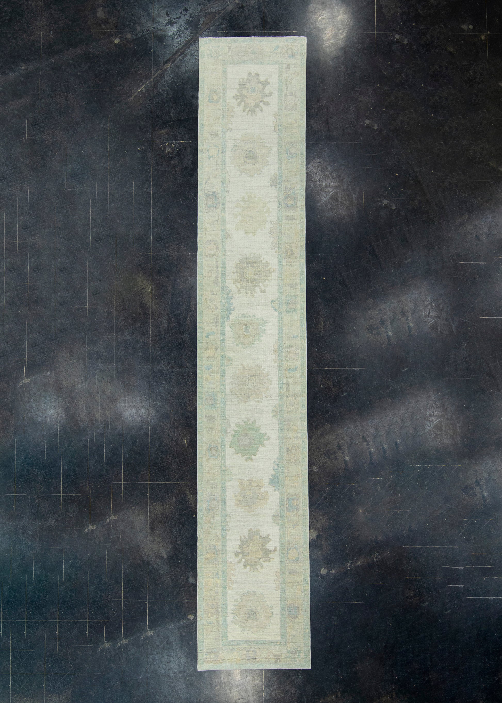 Turkish Oushak Runner Rug 2'10" x 16'6" #17301