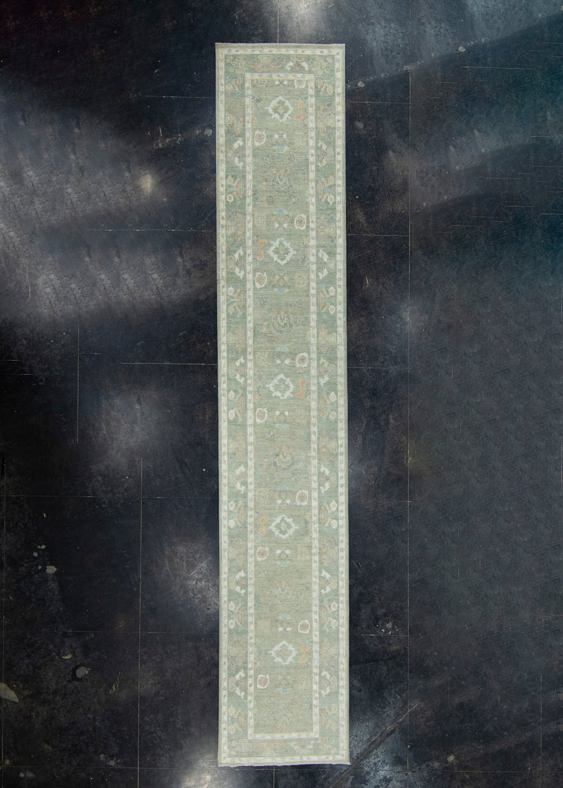 Turkish Oushak Runner Rug 2'11" x 16'1" #17847