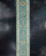 Turkish Oushak Runner Rug 2'11" x 13'2" #17192
