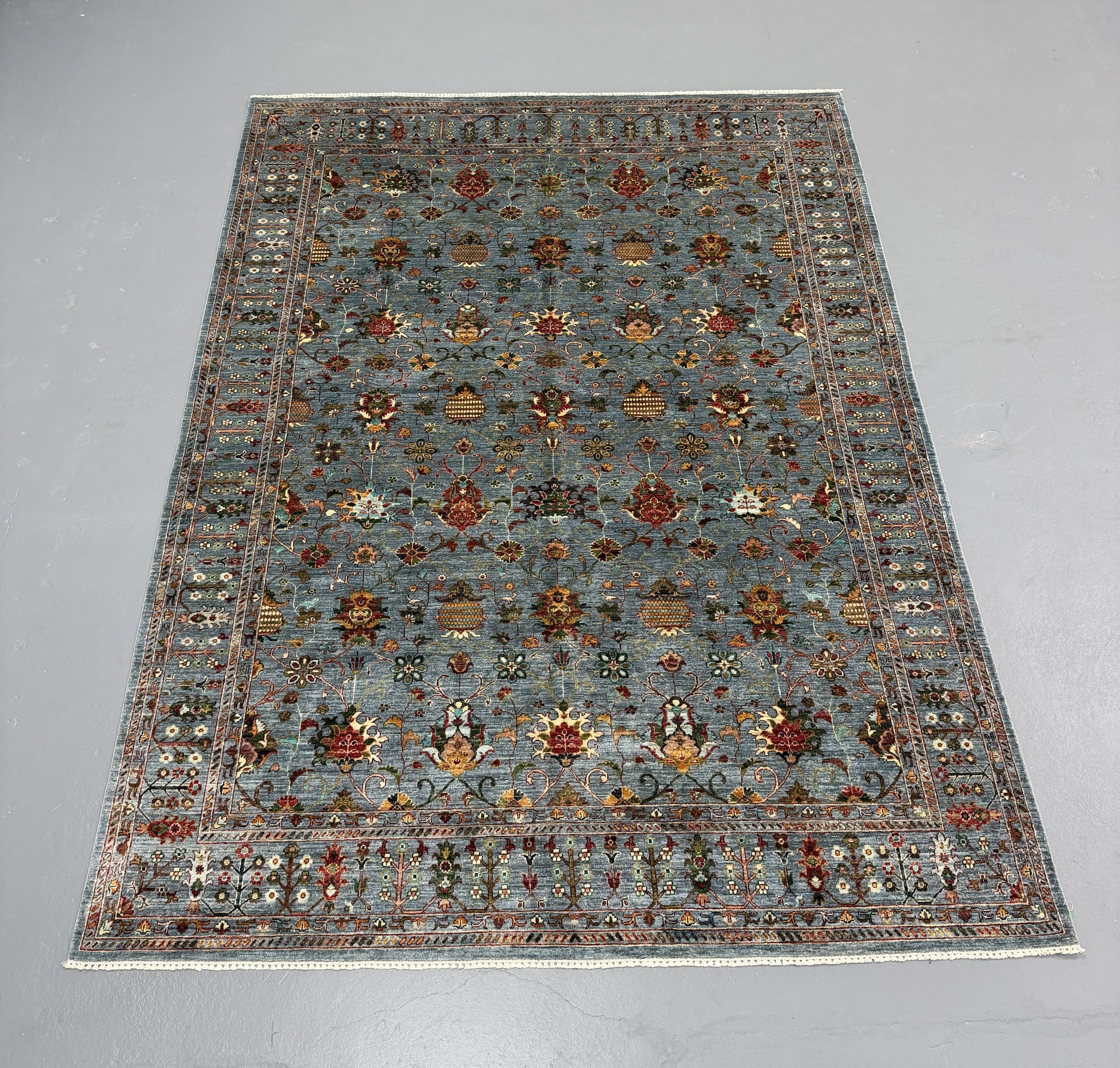 Oriental Hand Knotted Rug 8'8" x 11'11" #21416