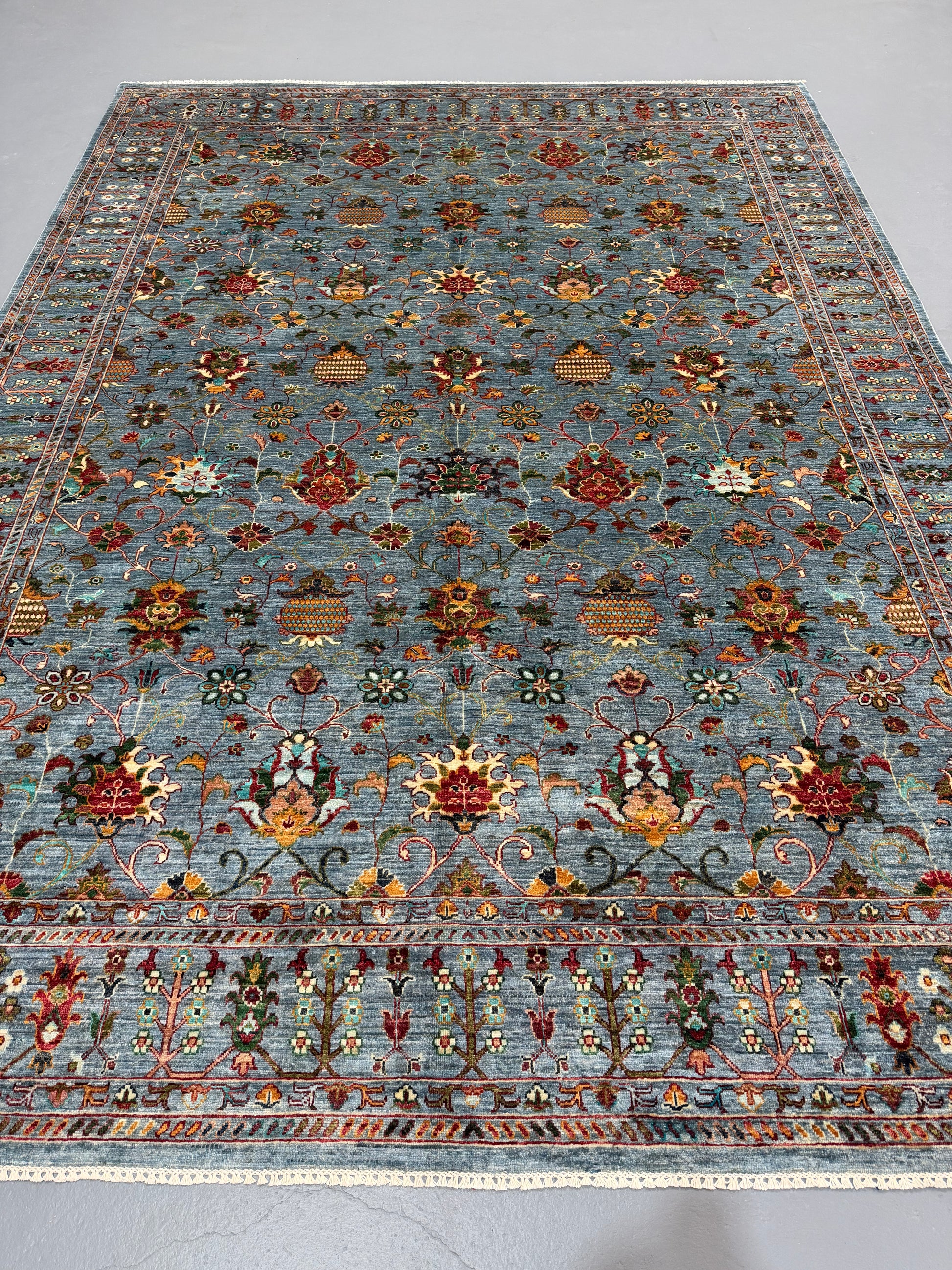 Oriental Hand Knotted Rug 8'8" x 11'11" #21416