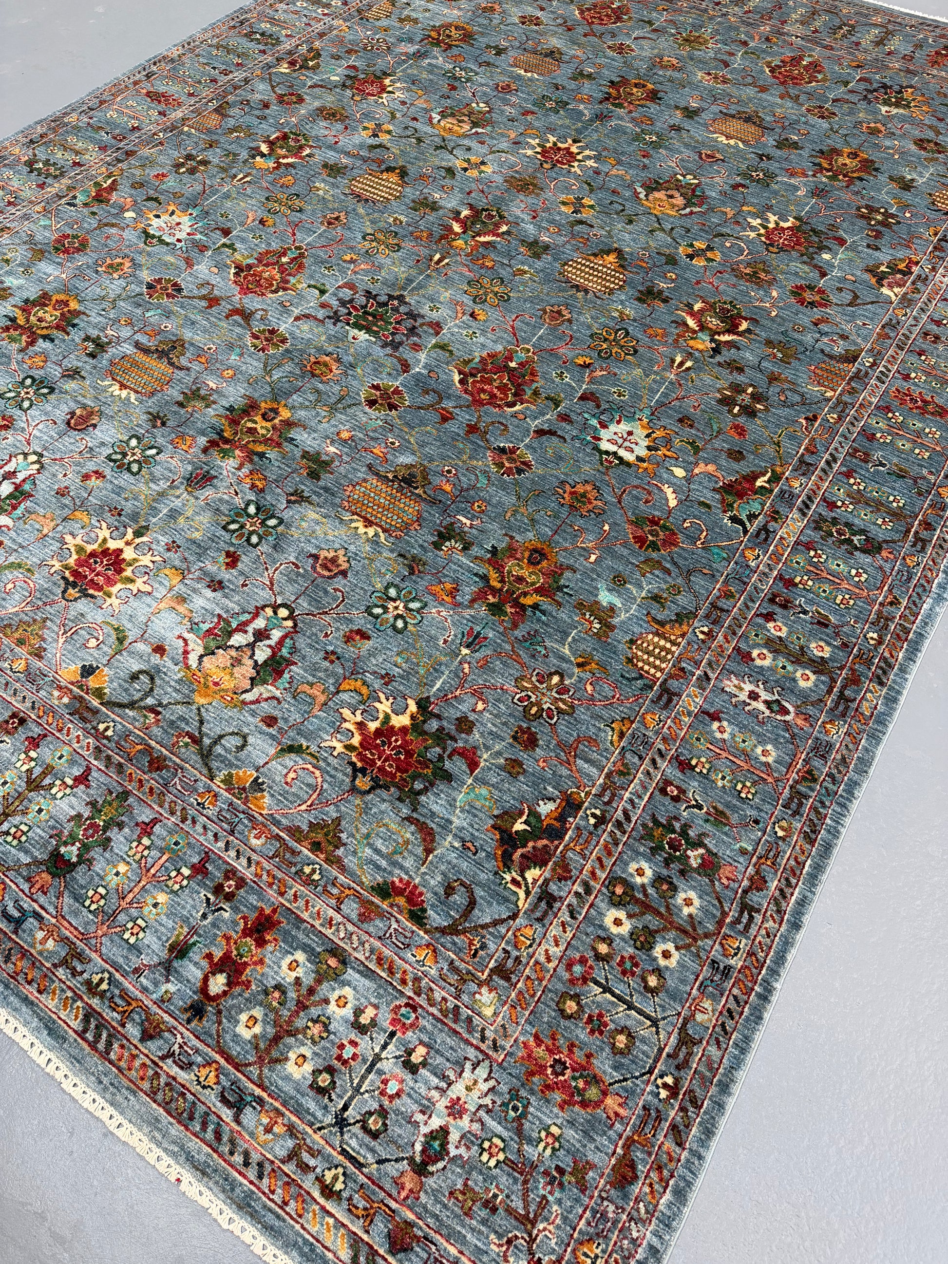Oriental Hand Knotted Rug 8'8" x 11'11" #21416