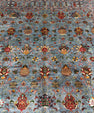 Oriental Hand Knotted Rug 8'8" x 11'11" #21416