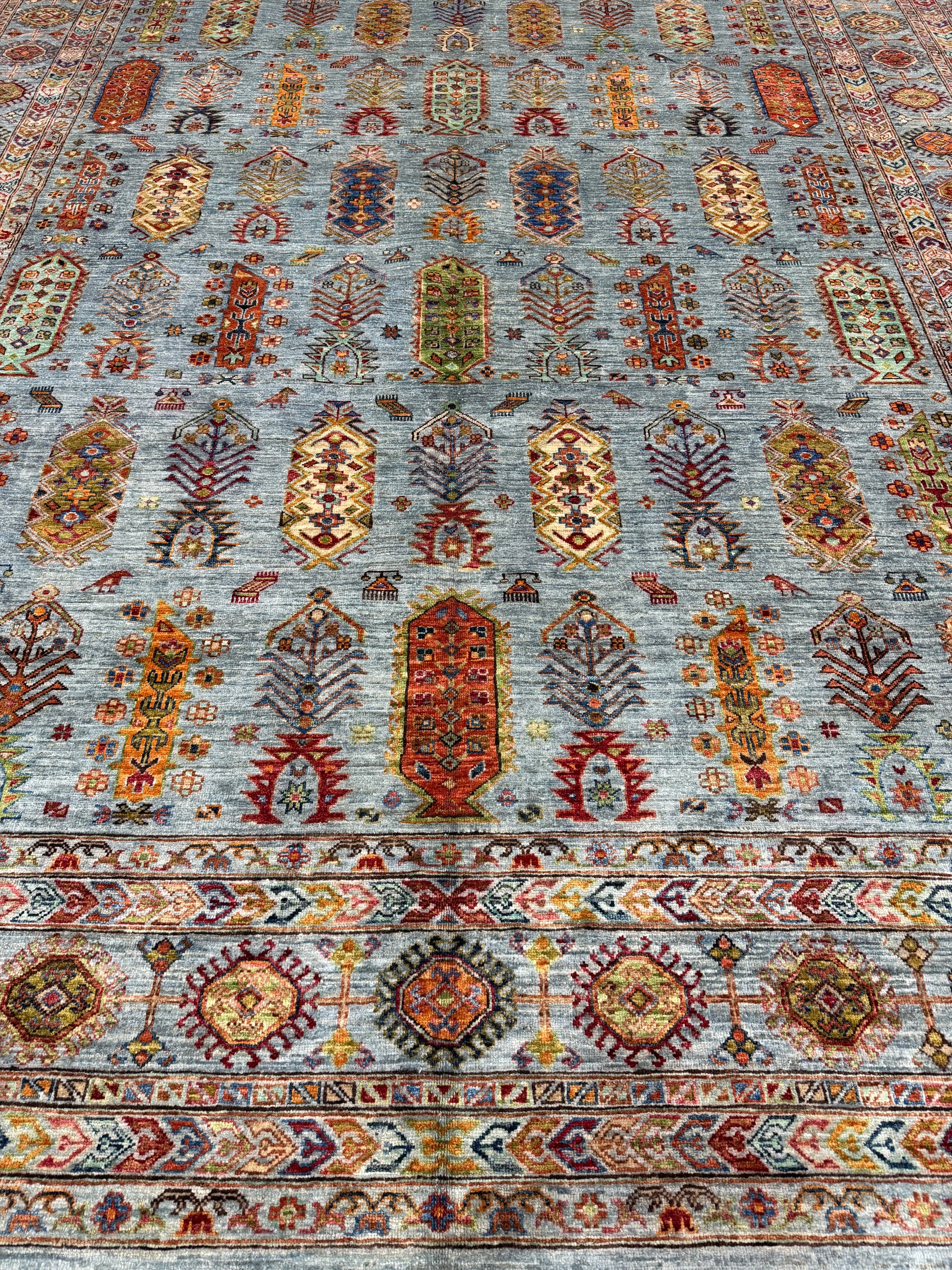Oriental Hand Knotted Rug 8'10" x 11'11" #21415