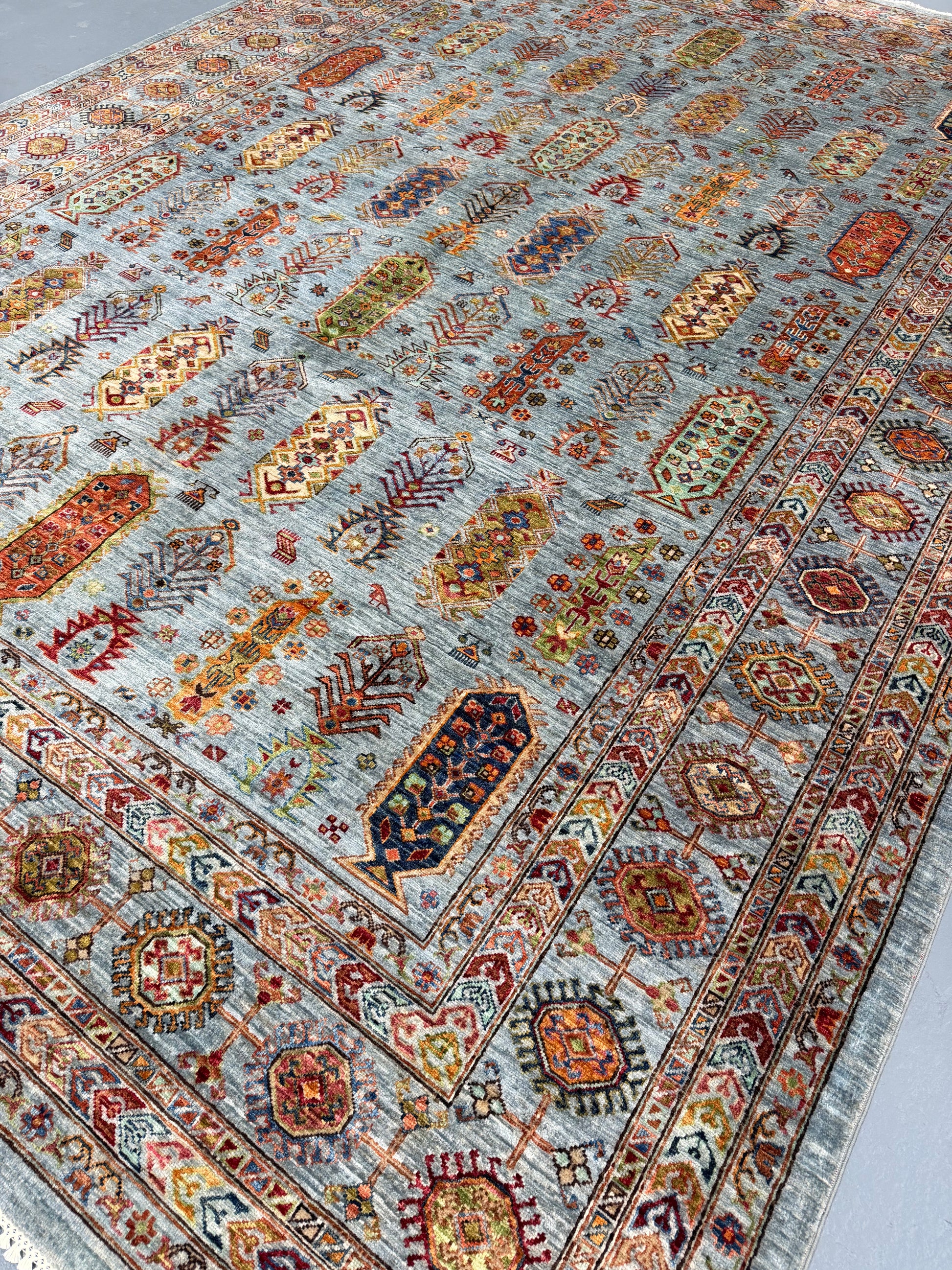 Oriental Hand Knotted Rug 8'10" x 11'11" #21415