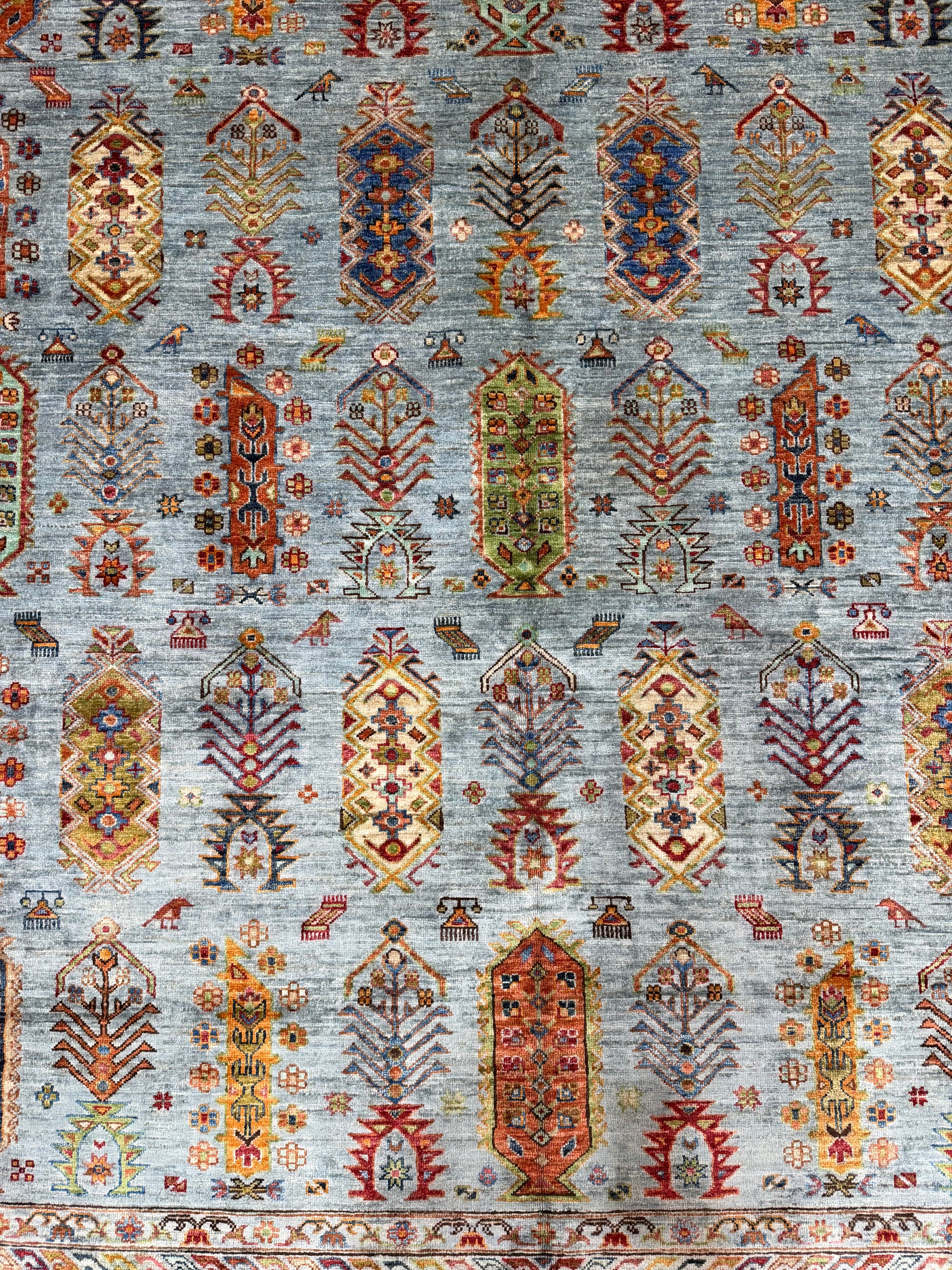 Oriental Hand Knotted Rug 8'10" x 11'11" #21415