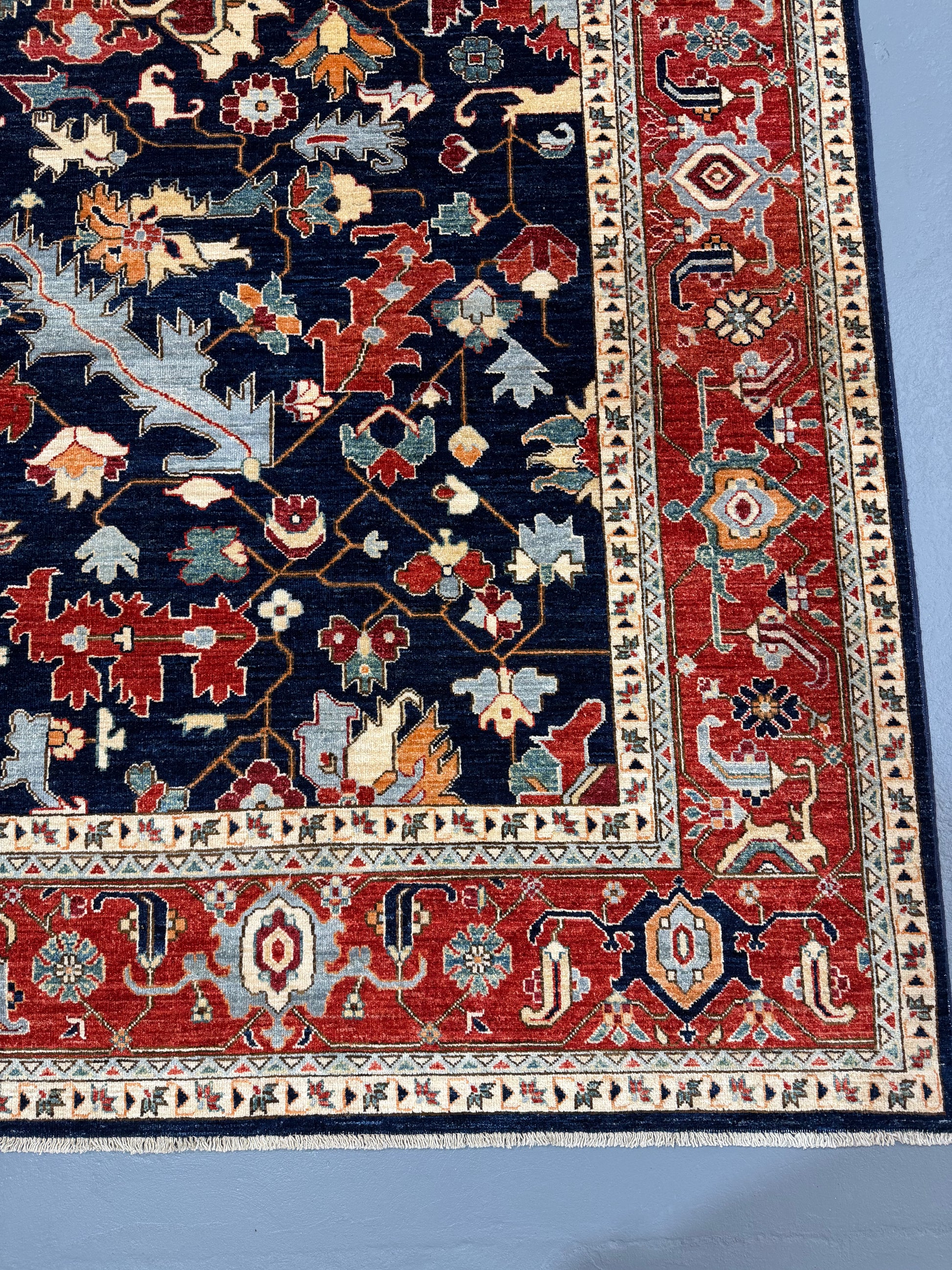 Oriental Hand Knotted Rug 9'3" x 11'7" #21414
