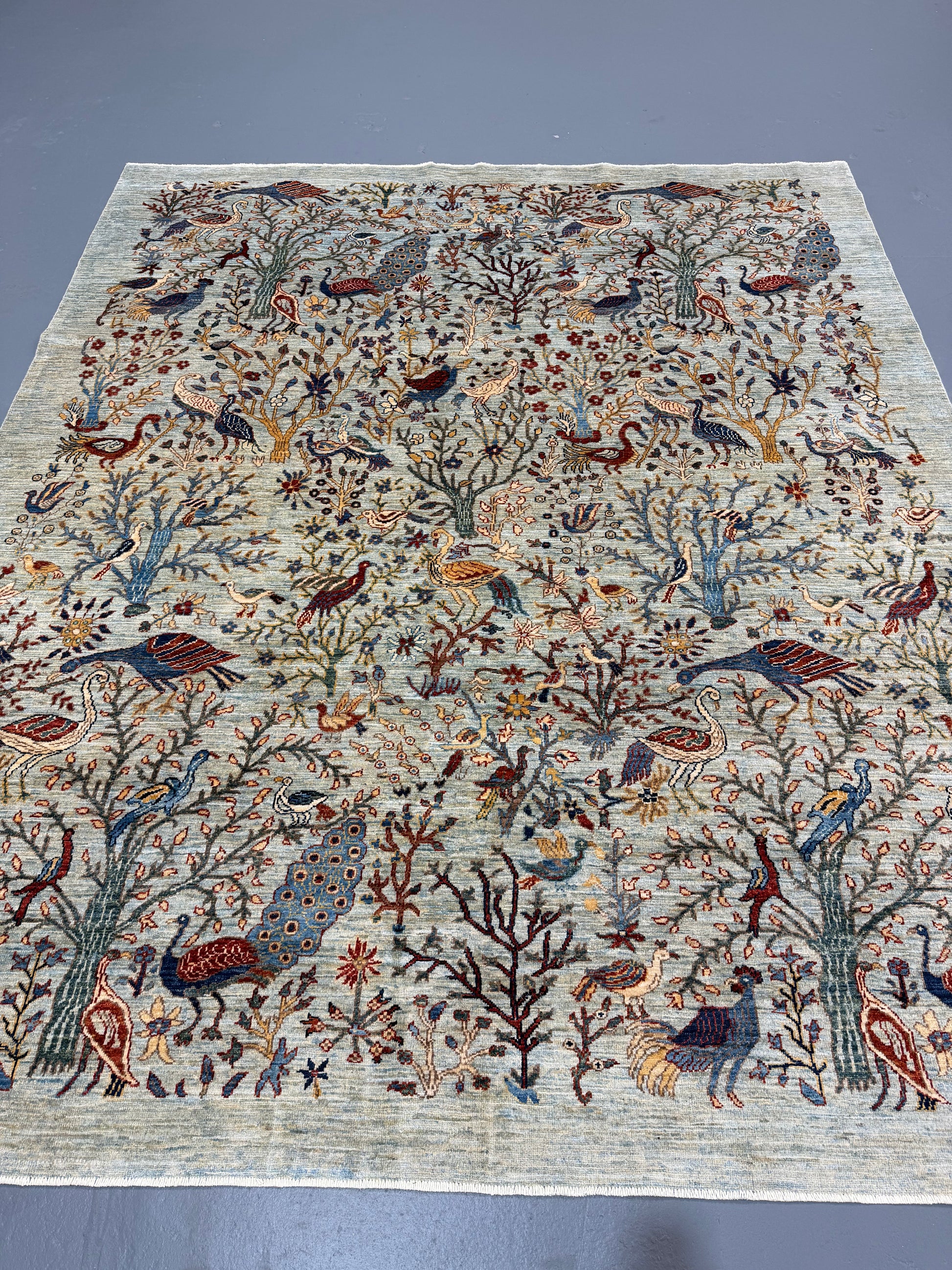 Oriental Hand Knotted Rug 8'2" x 9'8" #21412