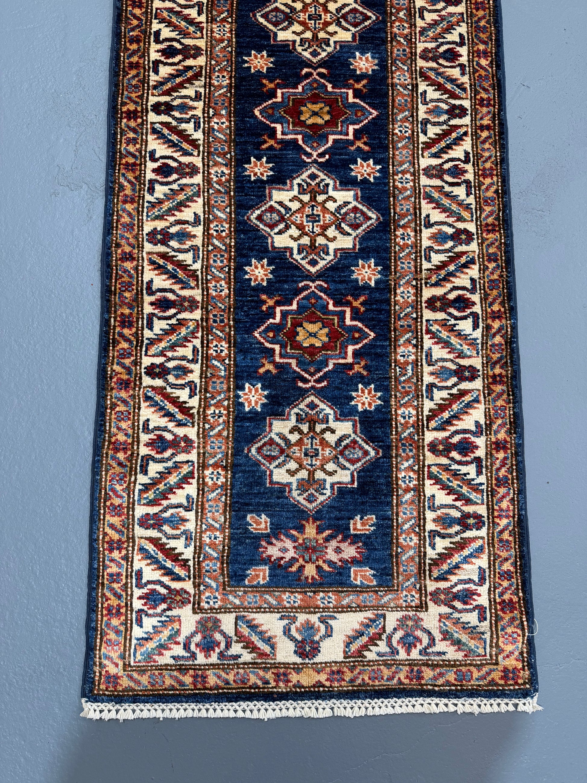 Oriental Hand Knotted Rug 2'1" x 5'8" #21417