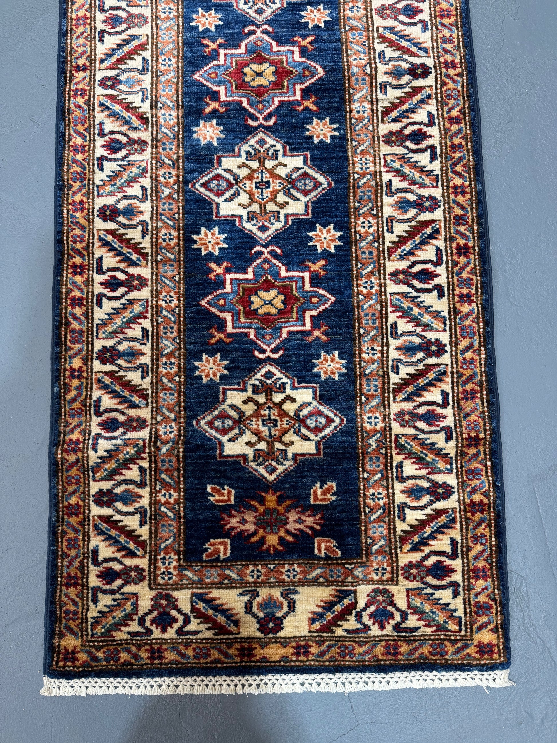 Oriental Hand Knotted Rug 2'1" x 5'8" #21417