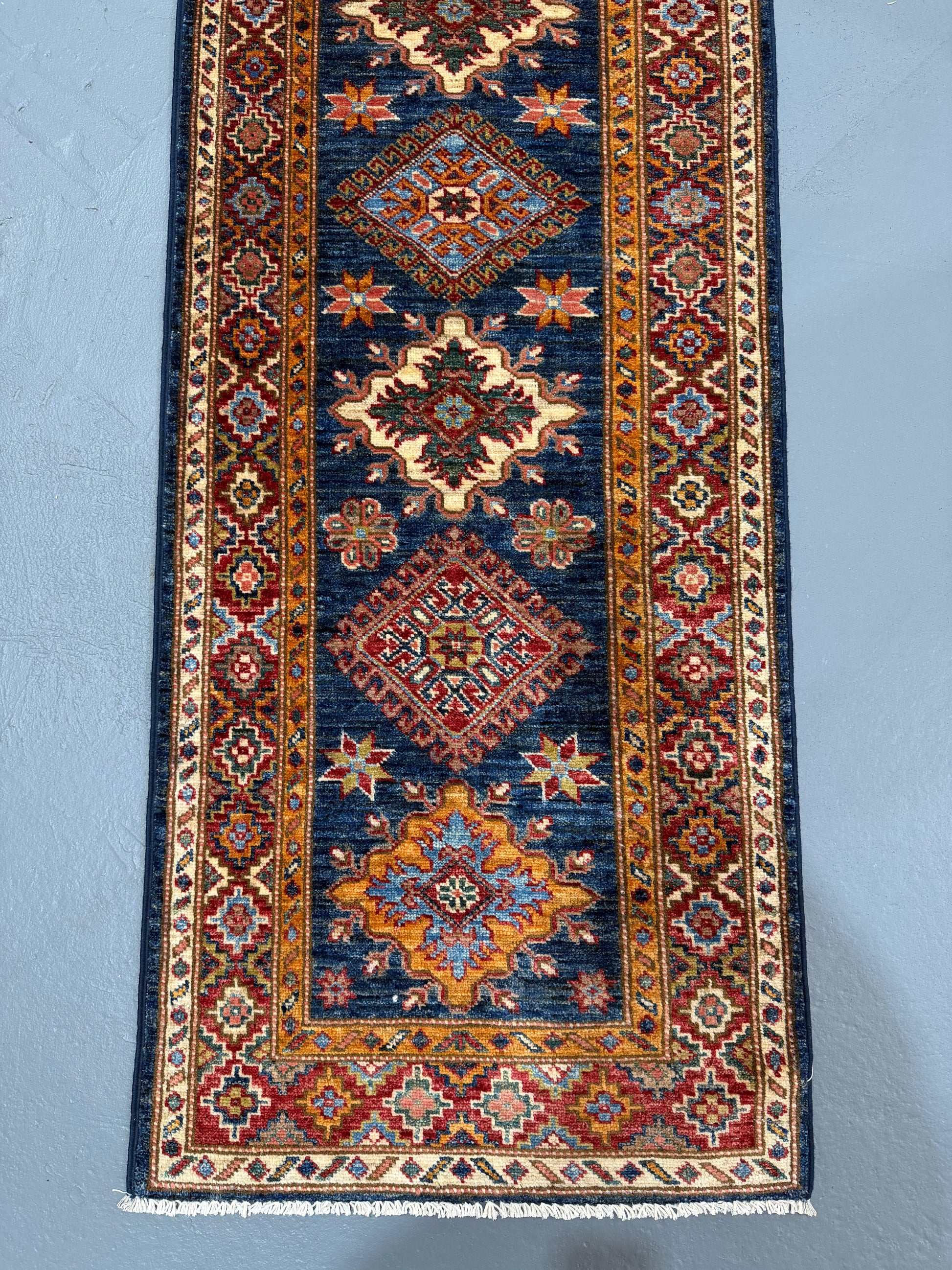 Oriental Hand Knotted Rug 2' x 6'3" #21420