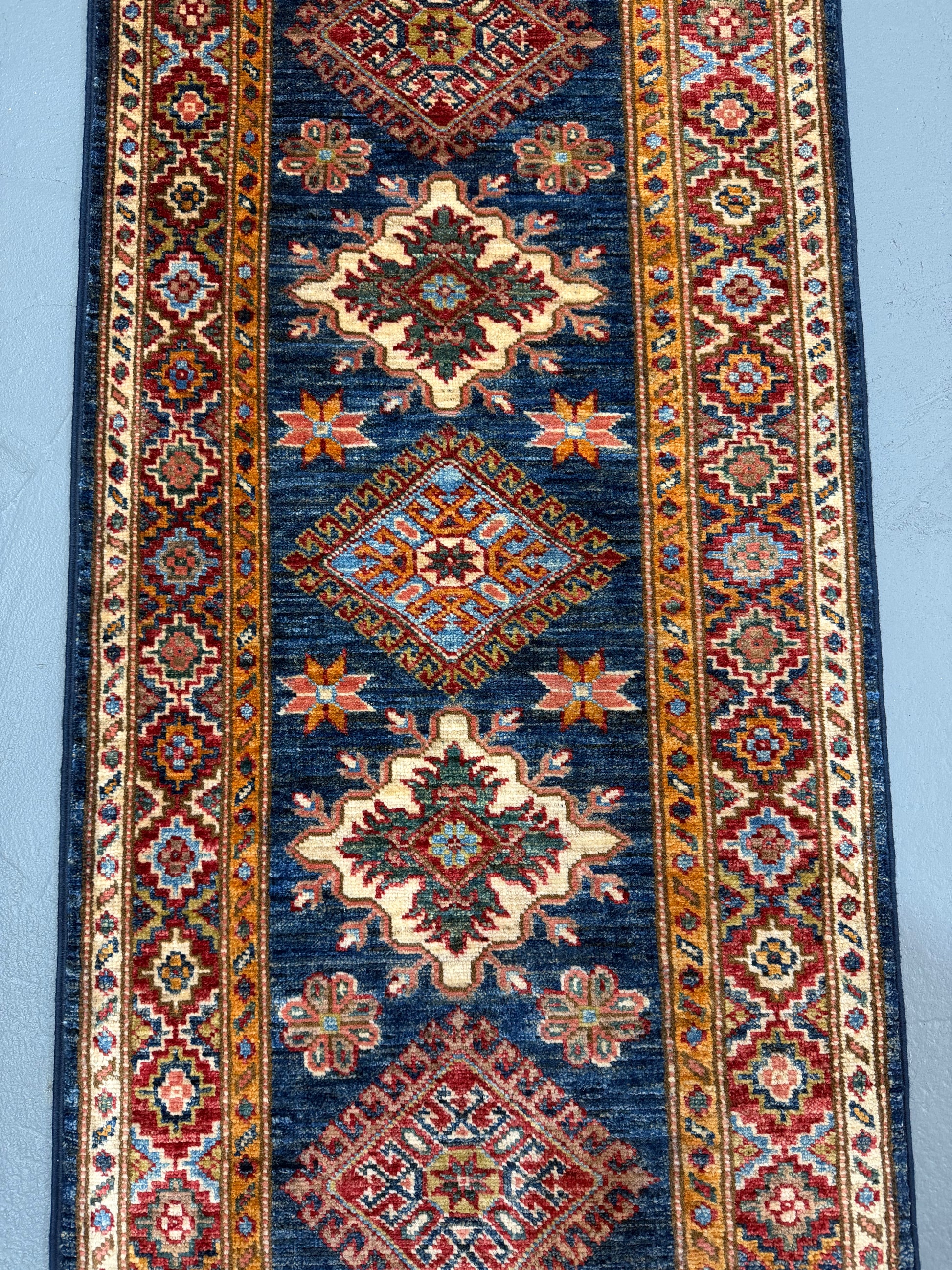 Oriental Hand Knotted Rug 2' x 6'3" #21420