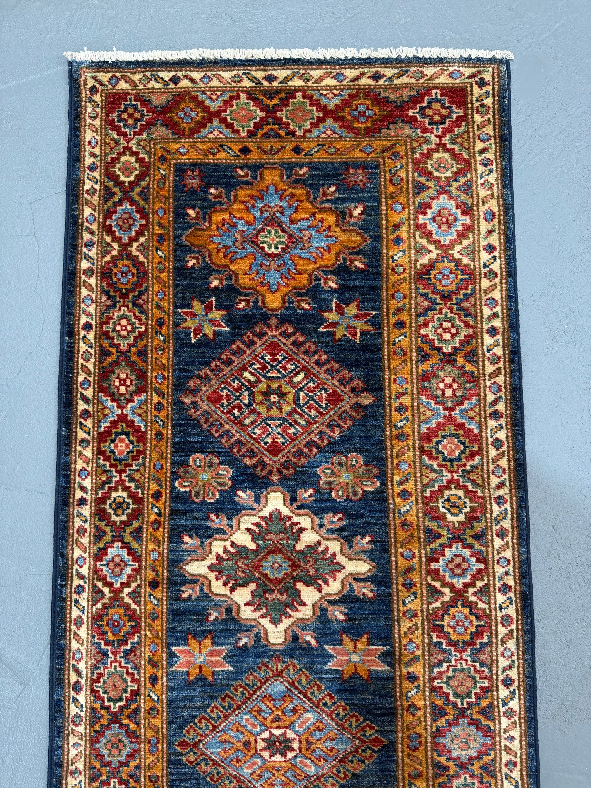Oriental Hand Knotted Rug 2' x 6'3" #21420