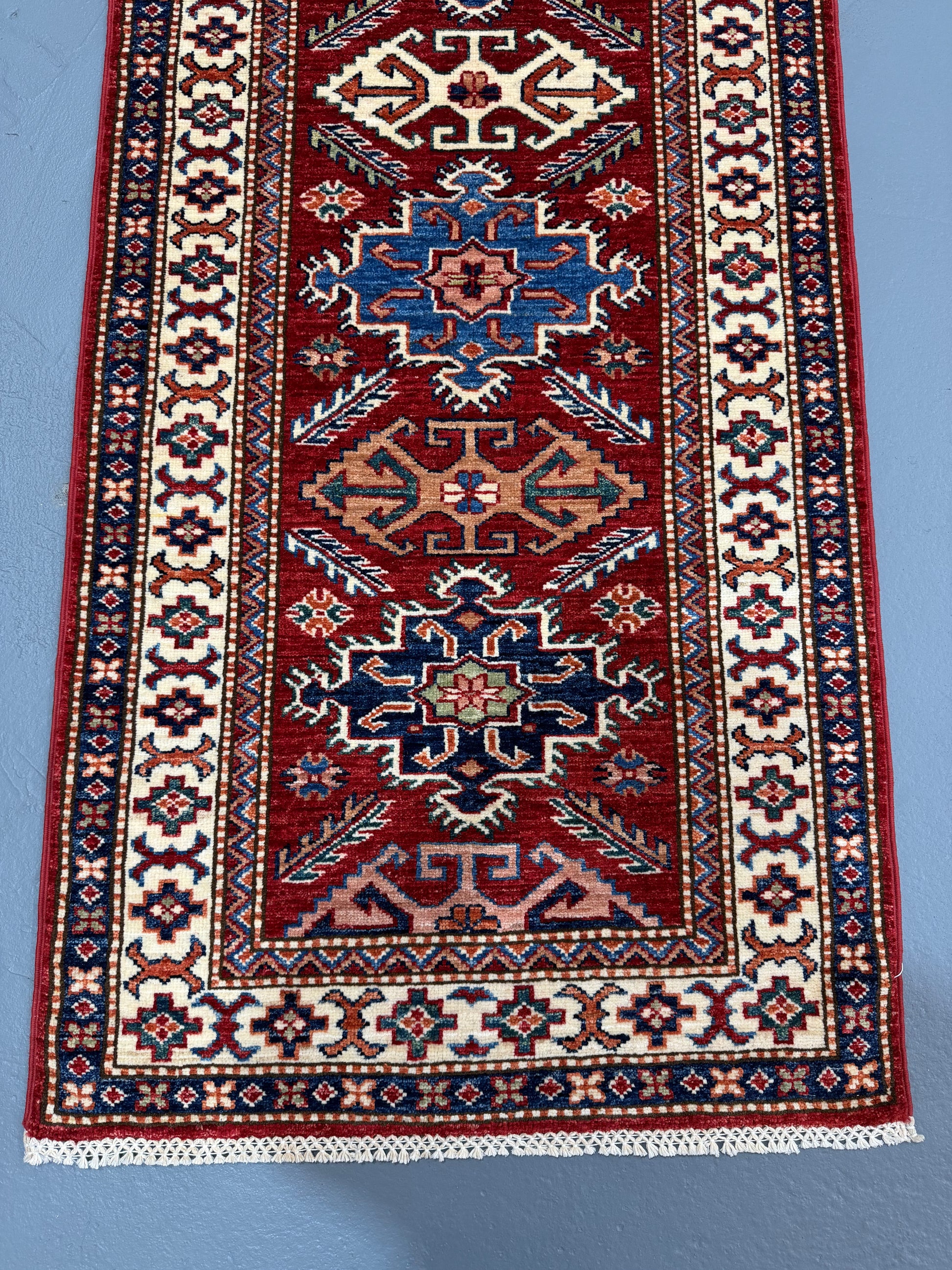 Oriental Hand Knotted Rug 2'5" x 6'8" #21418