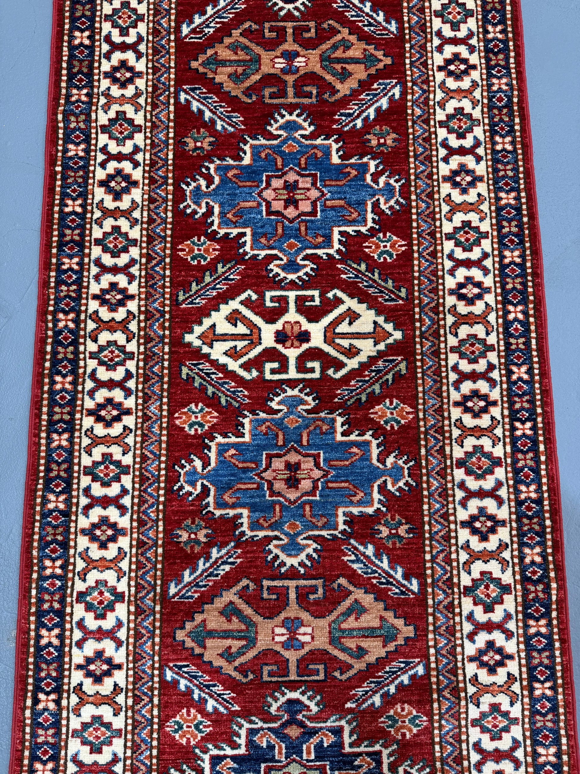 Oriental Hand Knotted Rug 2'5" x 6'8" #21418