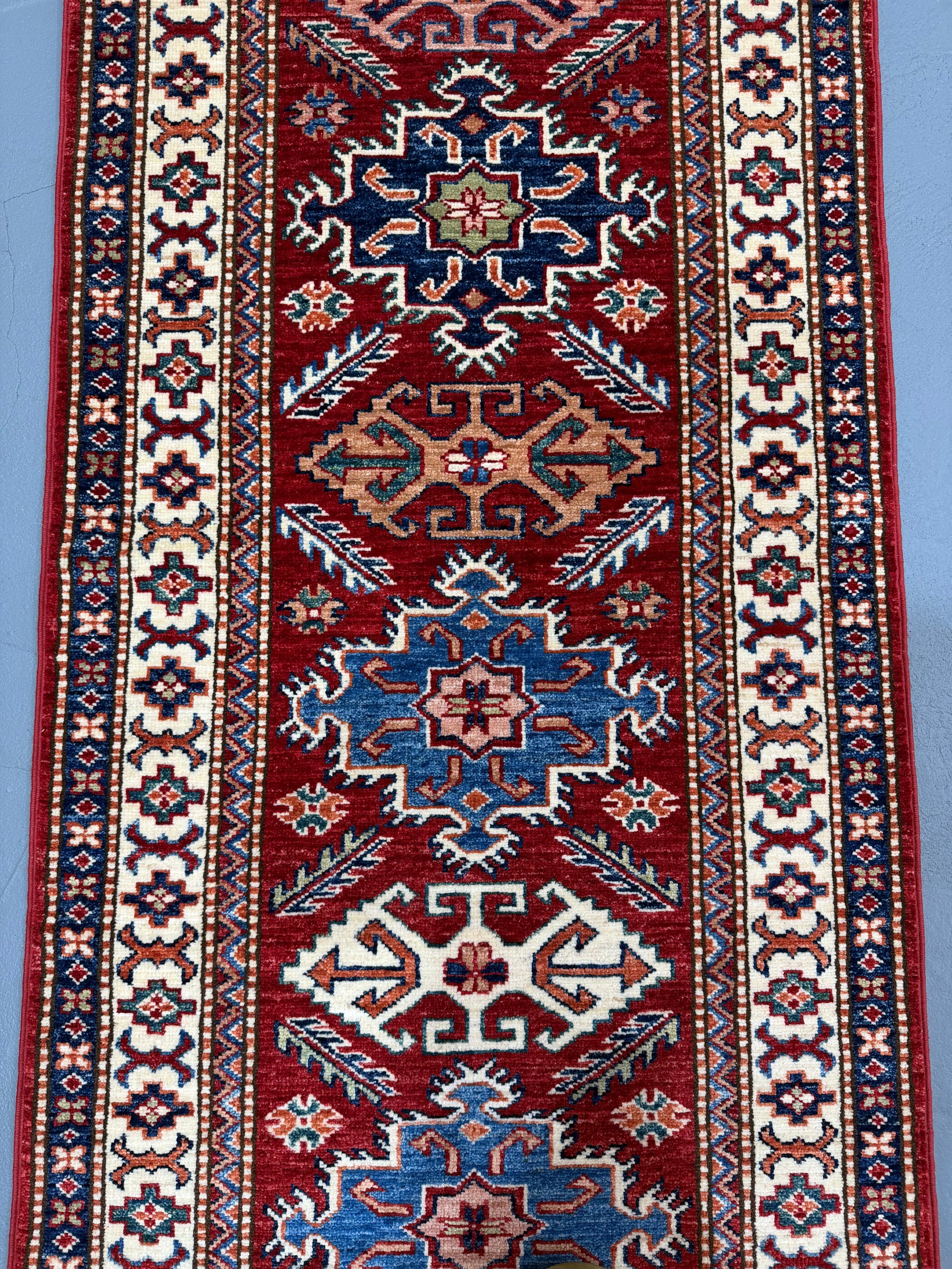 Oriental Hand Knotted Rug 2'5" x 6'8" #21418