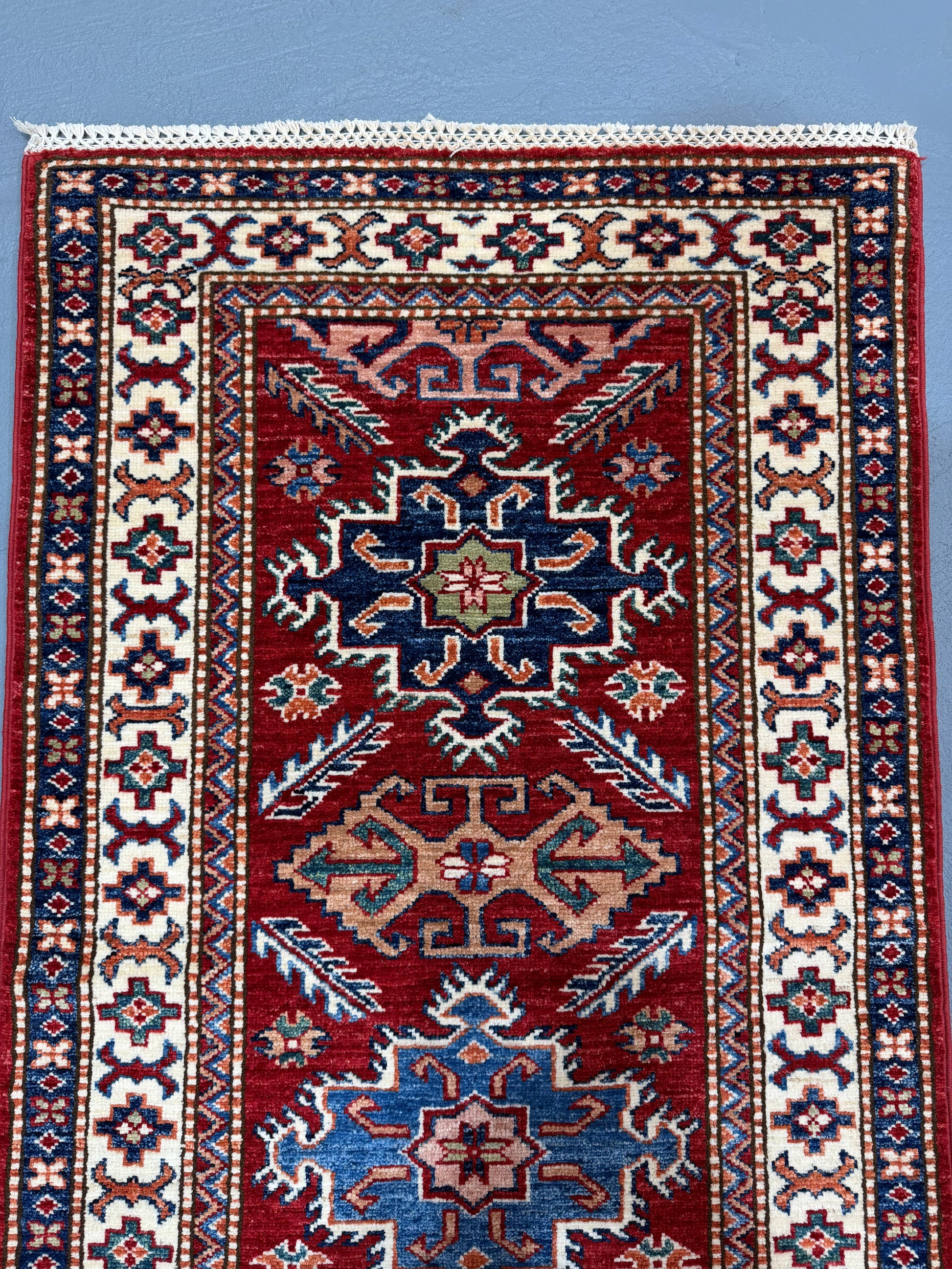 Oriental Hand Knotted Rug 2'5" x 6'8" #21418