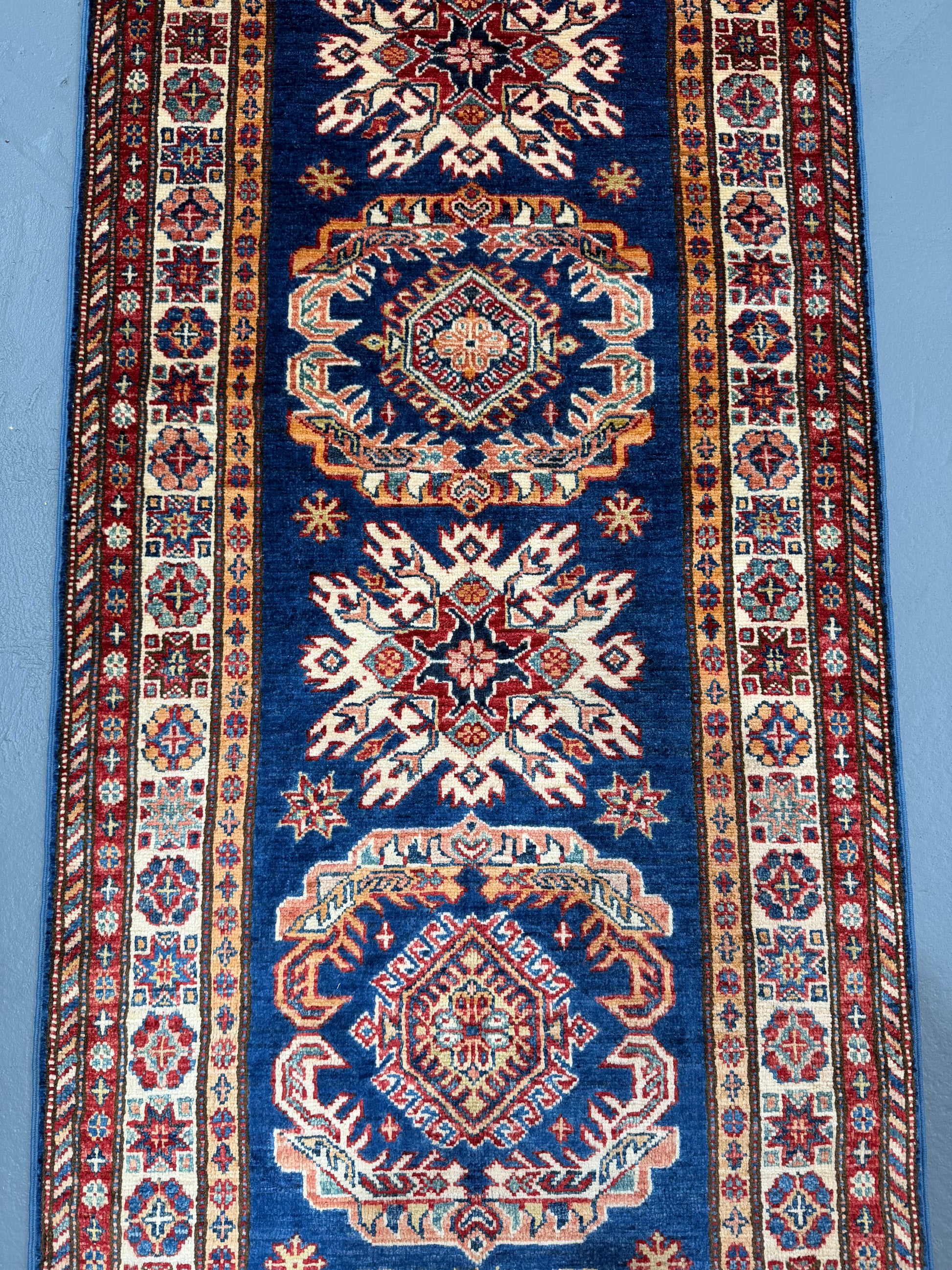 Oriental Hand Knotted Rug 2'7" x 8'7" #21421