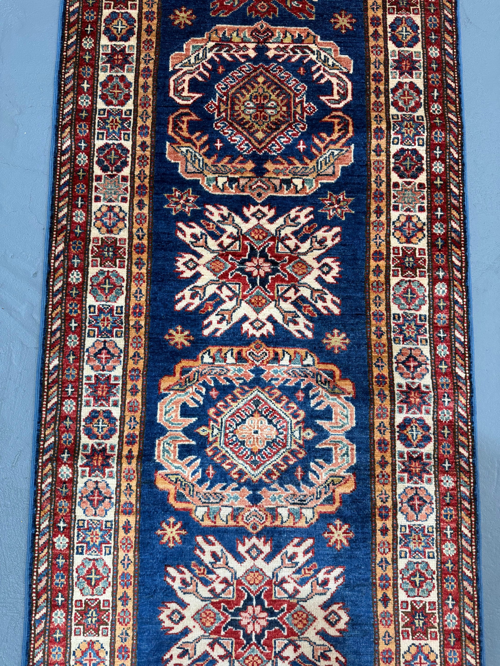 Oriental Hand Knotted Rug 2'7" x 8'7" #21421