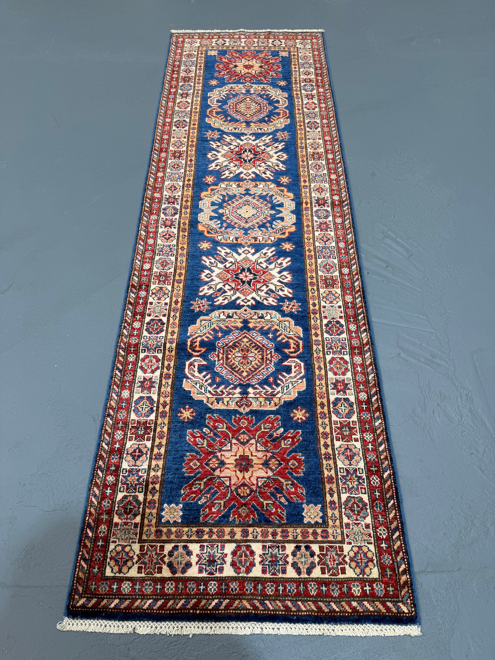 Oriental Hand Knotted Rug 2'7" x 8'7" #21421