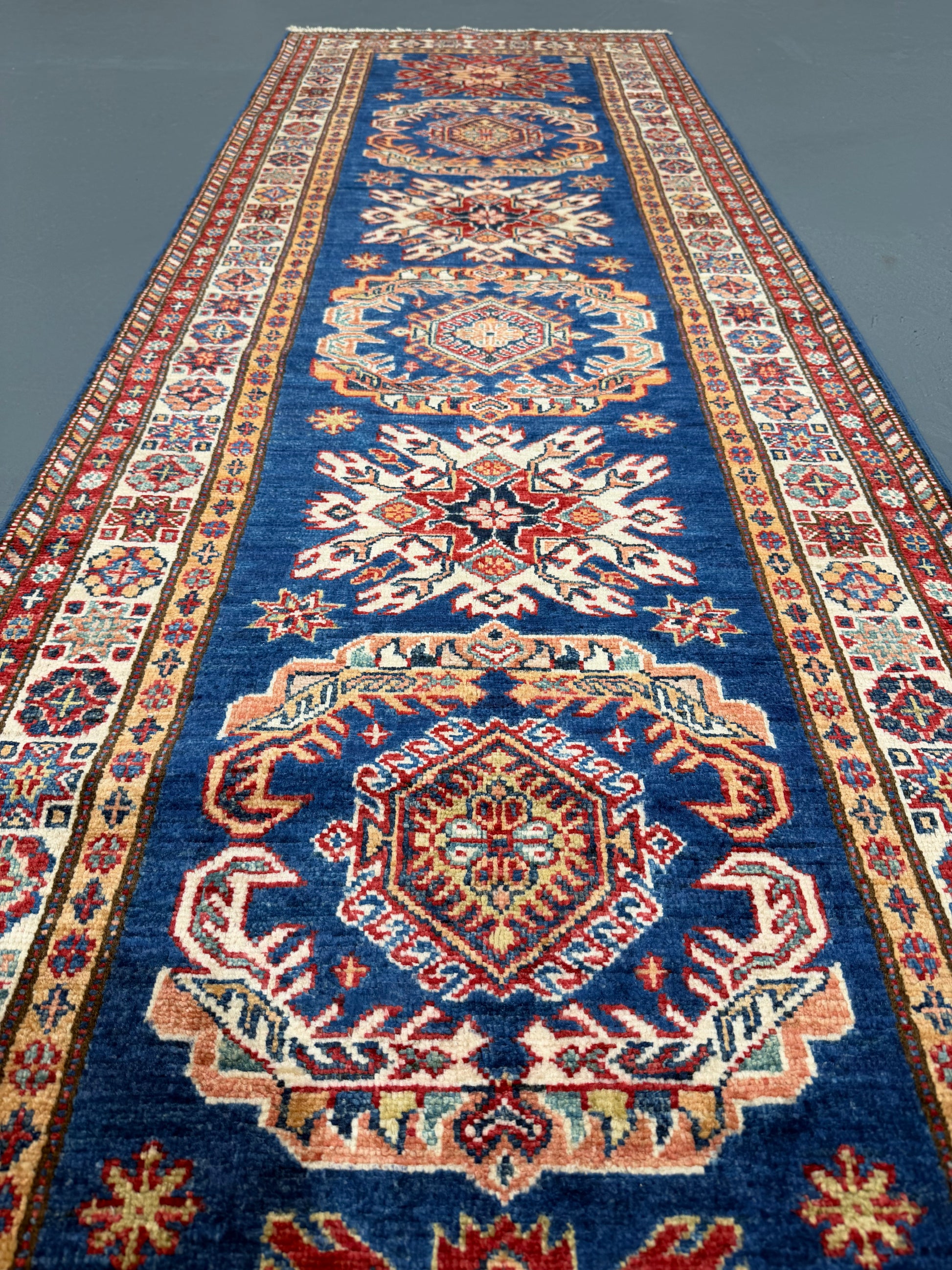Oriental Hand Knotted Rug 2'7" x 8'7" #21421