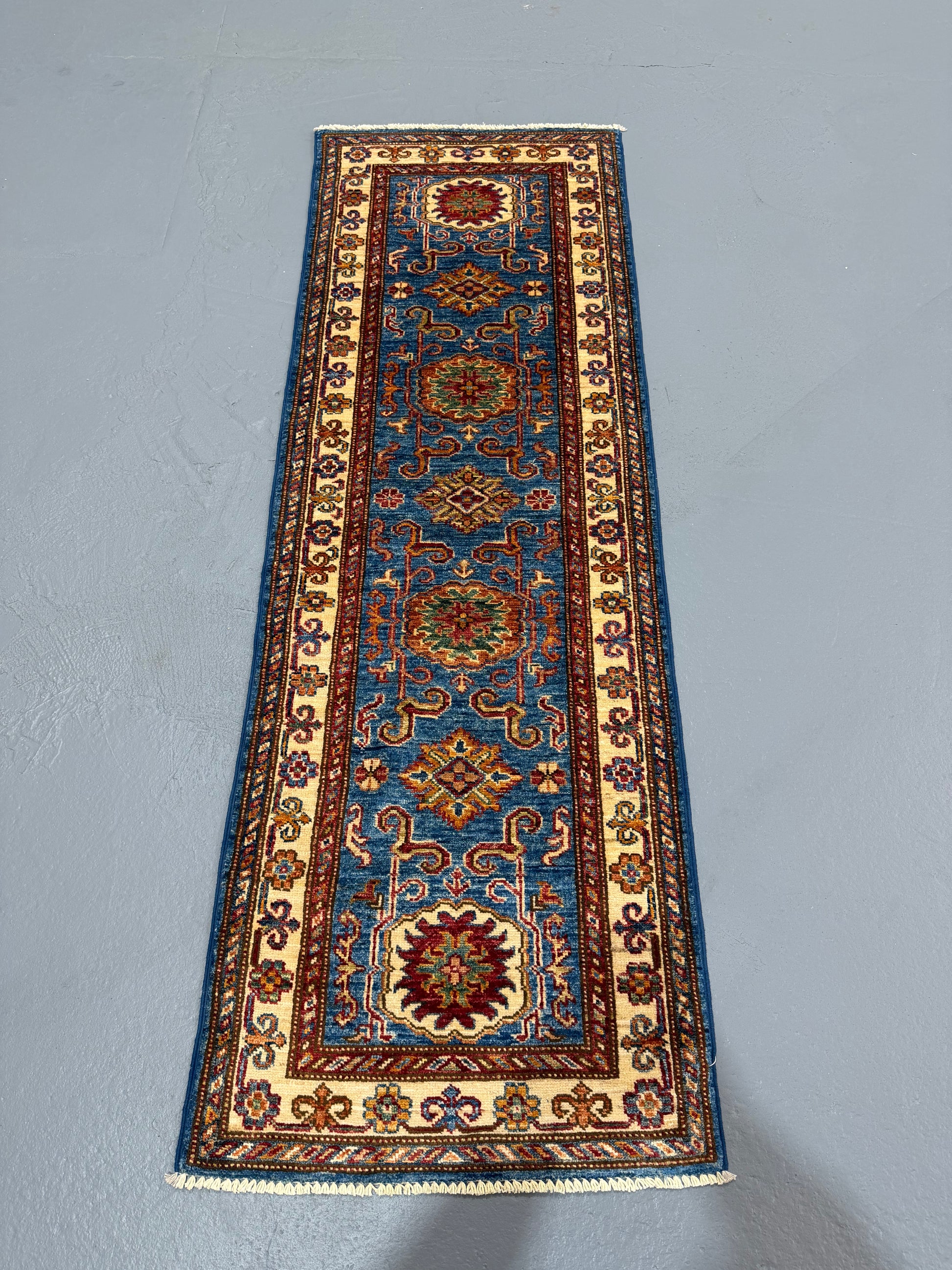 Oriental Hand Knotted Rug 1'11" x 5'10" #21422