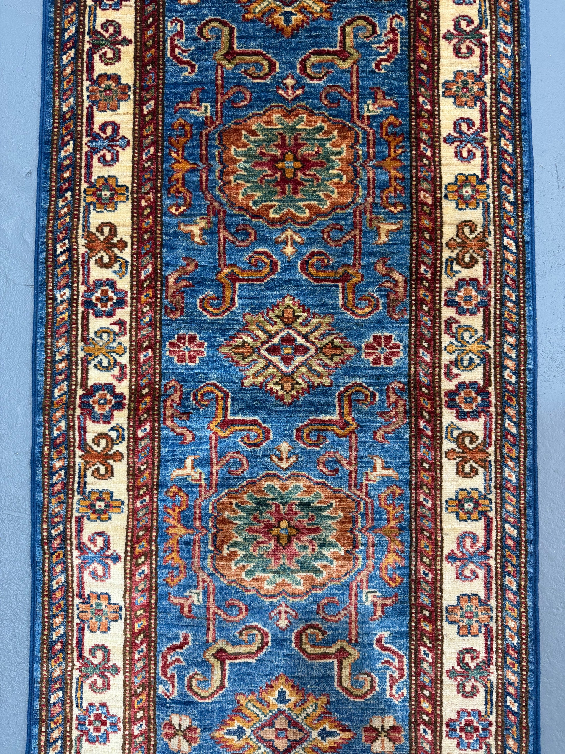 Oriental Hand Knotted Rug 1'11" x 5'10" #21422