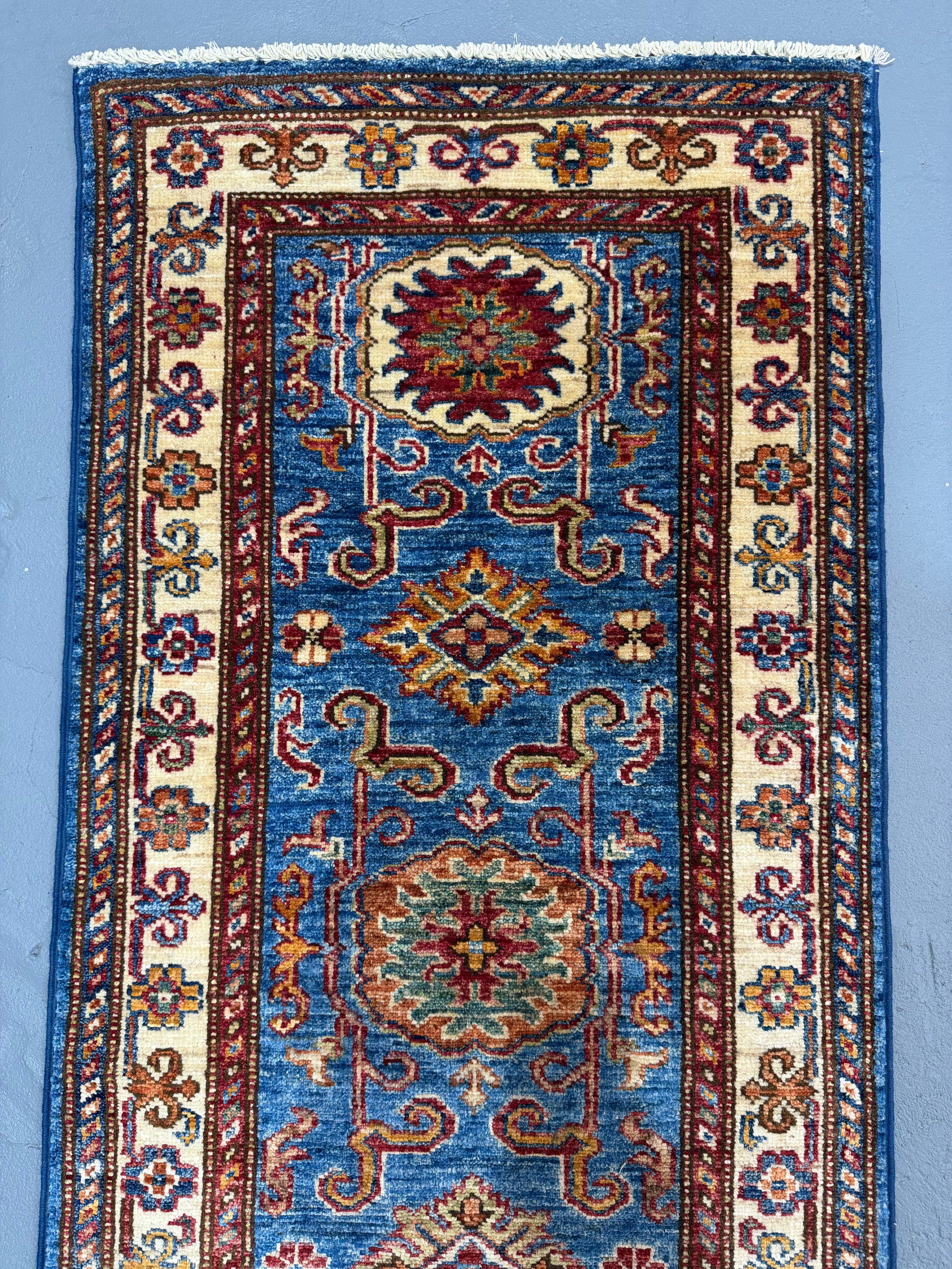 Oriental Hand Knotted Rug 1'11" x 5'10" #21422