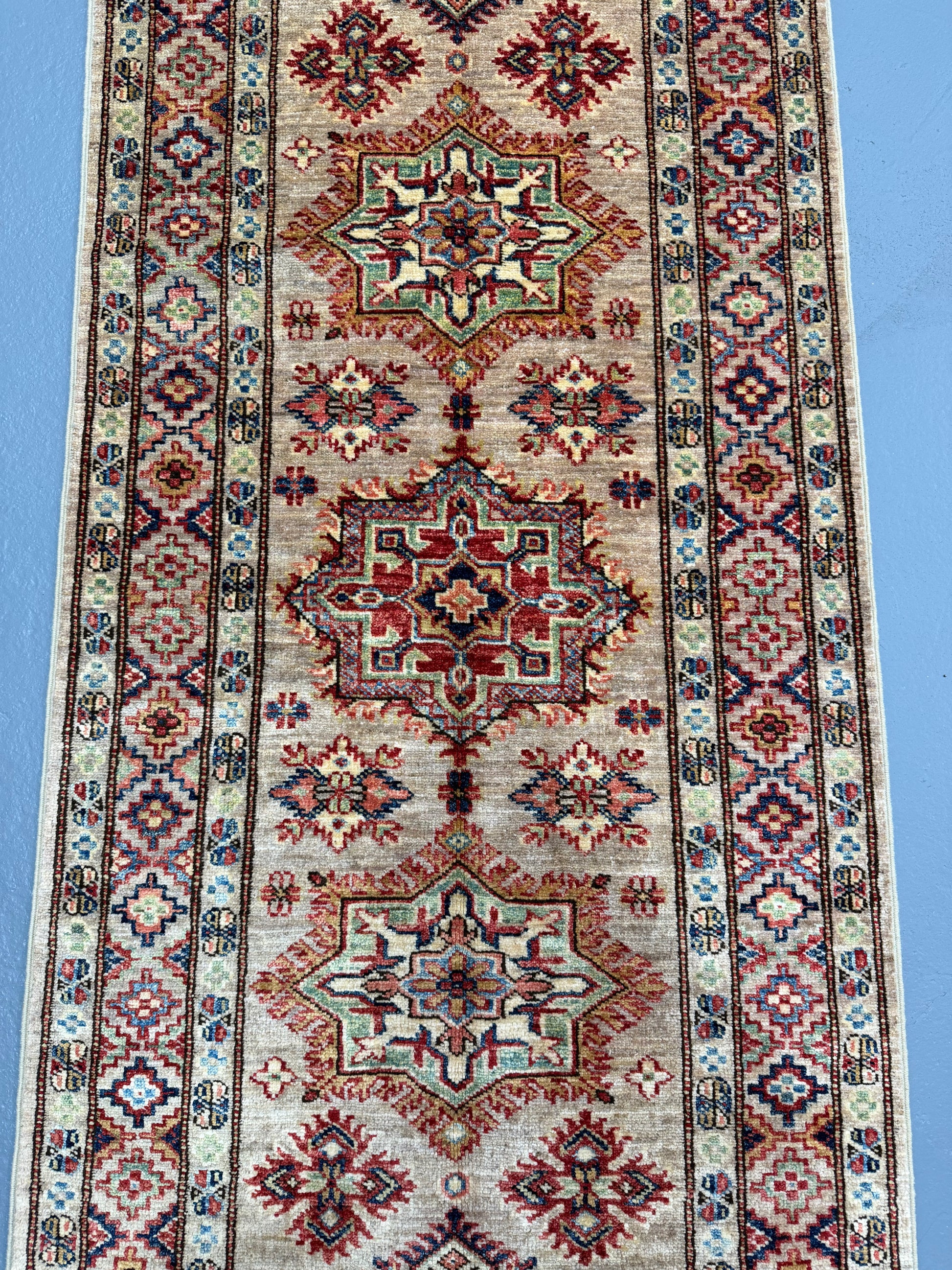 Oriental Hand Knotted Rug 2'5" x 6'9" #21423
