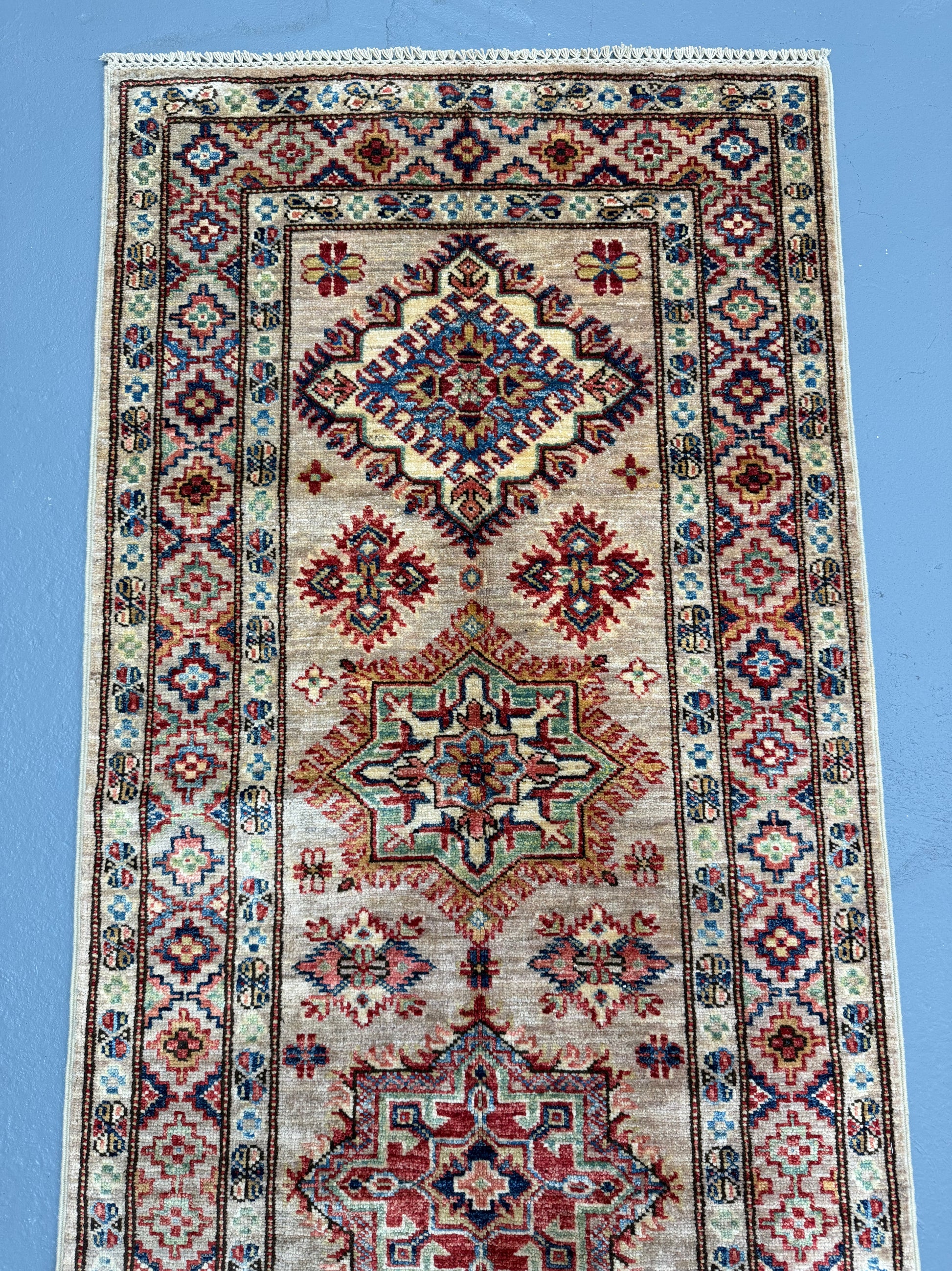 Oriental Hand Knotted Rug 2'5" x 6'9" #21423